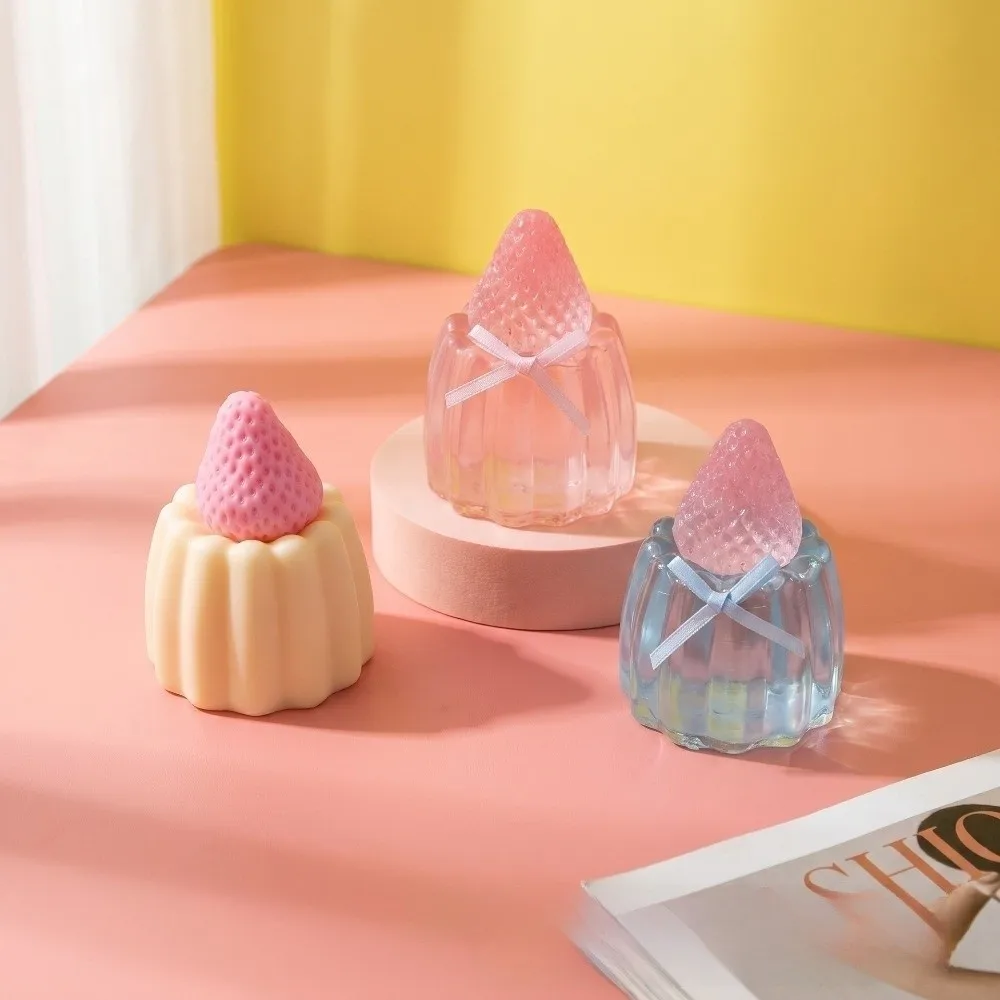 Super Transparency Stress Relief Toys High Appearance PU Material Pinch Music Toys Cream Pink Shiny Upgraded Milk Yellow