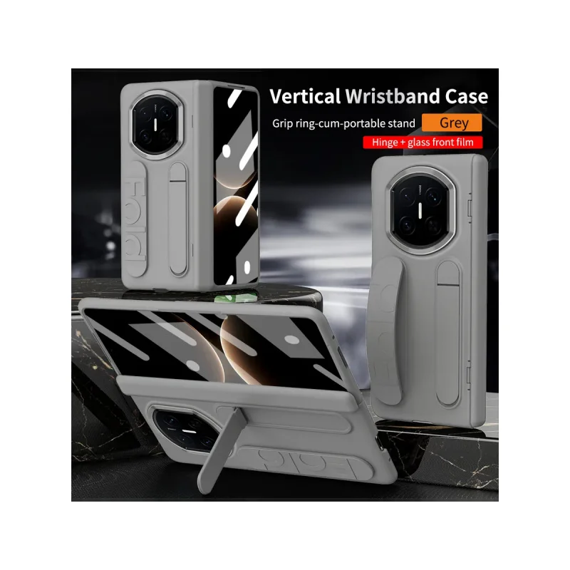 

luxury phone case for Huawei Mate X7 X6 X5 X3 Folding cover with wrist strap