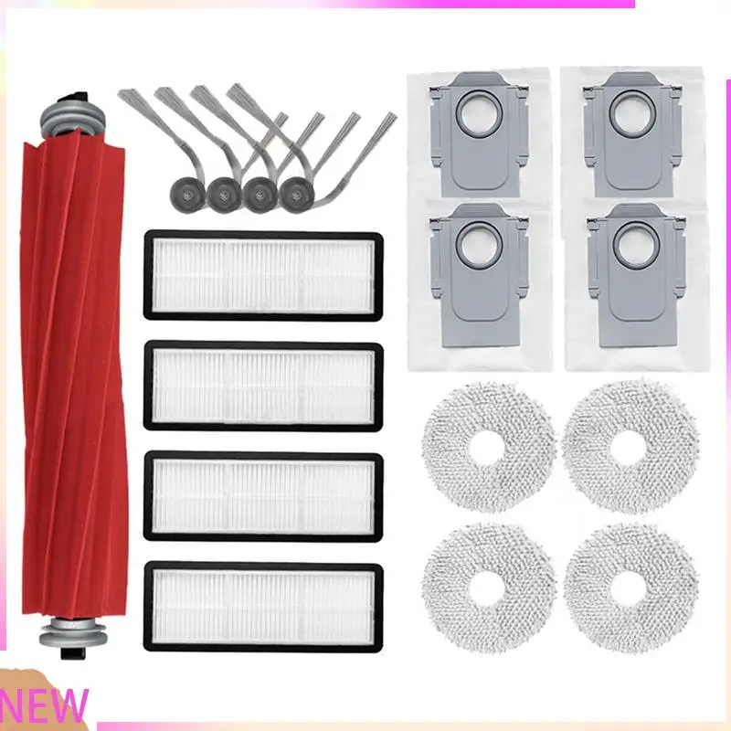 

B15C для Roborock QR798 QV35A Сменная боковая щетка Основный фильтр Hepa Швабра Pad Робот-пылесос Запасные части Аксессуары