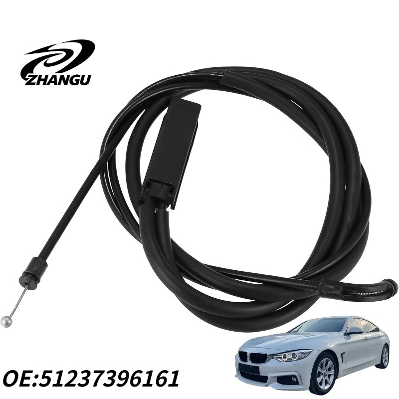 

ZHANGU BRAND NEW Bonnet Hood Release Cable for bmw F20 F30 F34 F31 F33 F32 F36 F35 51237396161 1PCS