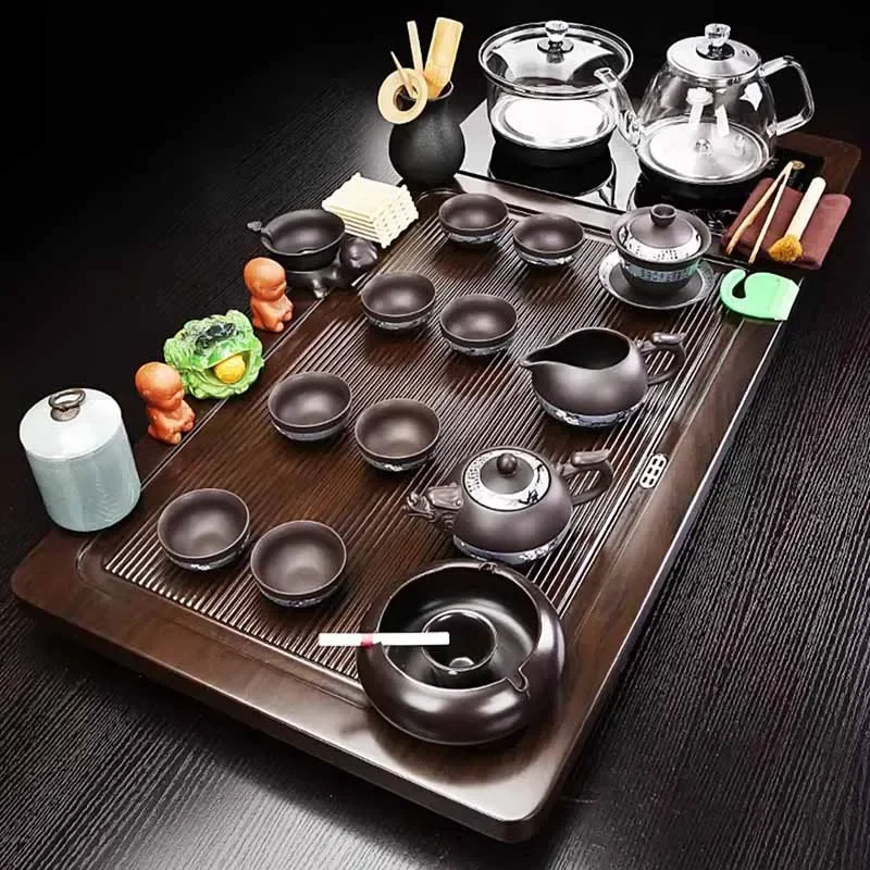 

Chinese Ceremony Tea Set Coffee Ceramic Luxury Tools Drinkware Beauty Dining Kung Fu Tea Set Coffeeware Juego De Te Teaware