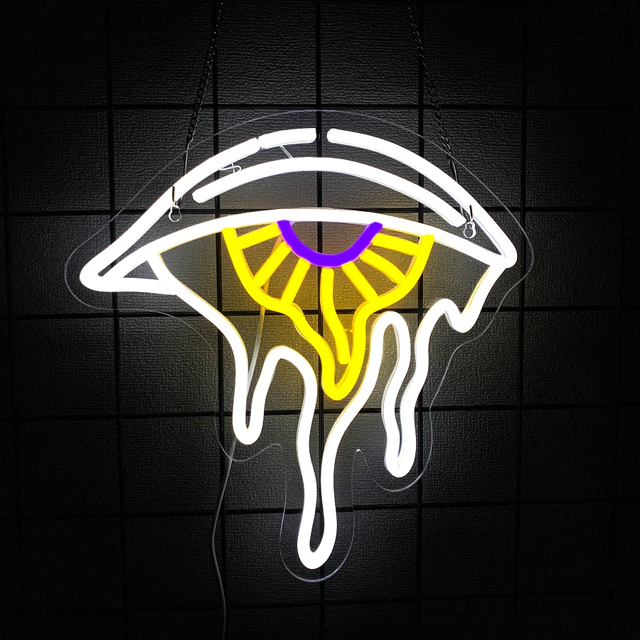 Evil Eye Led Neon Sign, Bohemian Witchcraft Wall Decor, Bedroom Meditation, Bar Party, Home, Game Room Wall Lamp, Halloween Gift