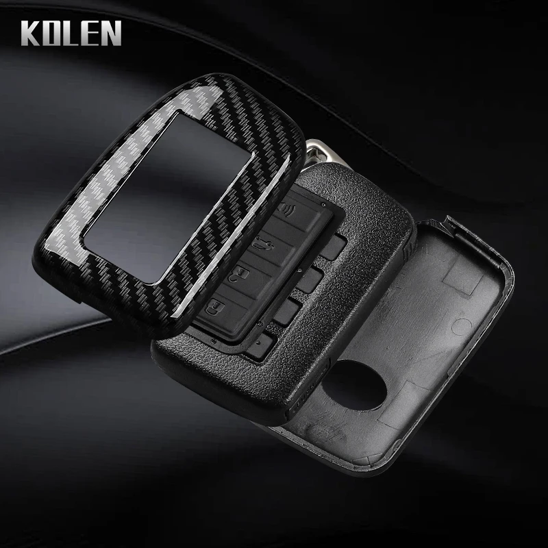 ABS ألياف الكربون نمط سيارة مفتاح القضية غطاء لكزس NX IS RX ES GX LX LS UX GS 200 260 300 350 NX200 NX300 RX350 ES300