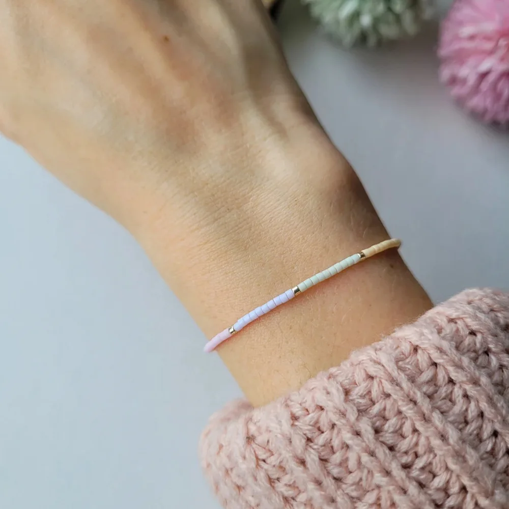 KKBEAD Miyuki Bracelets Dainty Autumn and Winter Style Bracelet for Women Friend Gift Jewelry Pulseras Mujer