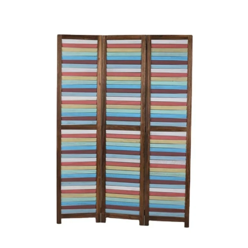 

Household and Folding Privacy Screen Partition Wooden Room Partition Screen for Room Partition