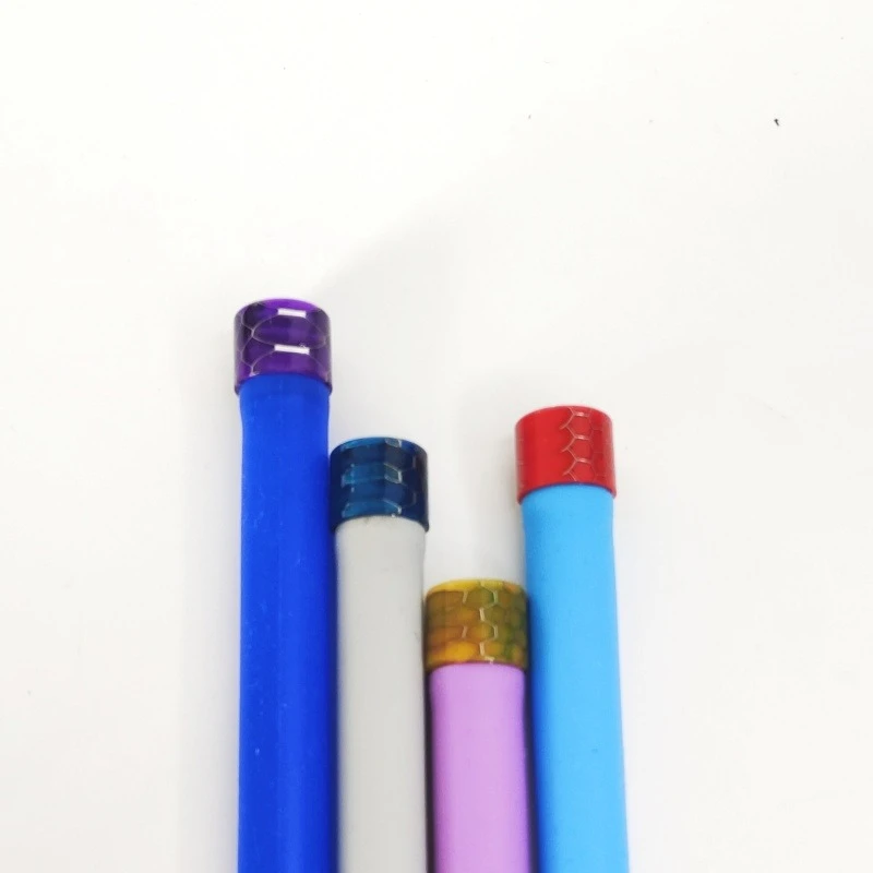 1PC 510 810 Convertible Adapter Drip Tip Stainless Steel Resin with Anti-Spitback Mesh Straw Joint - view 4