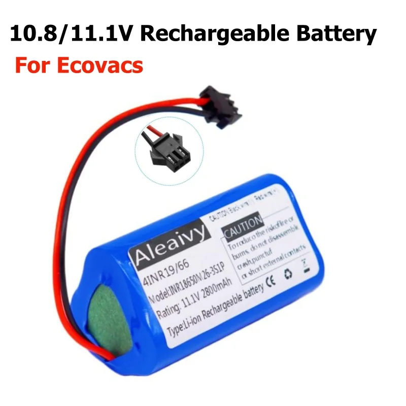 Новый 10,8 В 11,1 В 2600 мАч 3200 мАч 3S1P для робота-пылесоса Ecovacs CEN330 CEN331 CEN332 CR330 CR331 литий-ионный аккумулятор