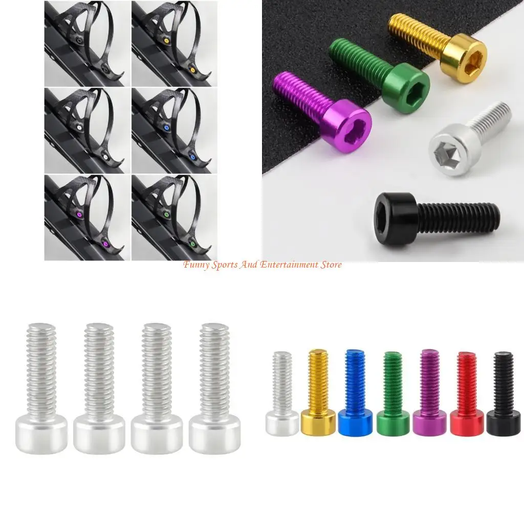 

C4DE 4lots Cycling Water Bottles Holder Screws Fixing Screws Replacement Bike Part