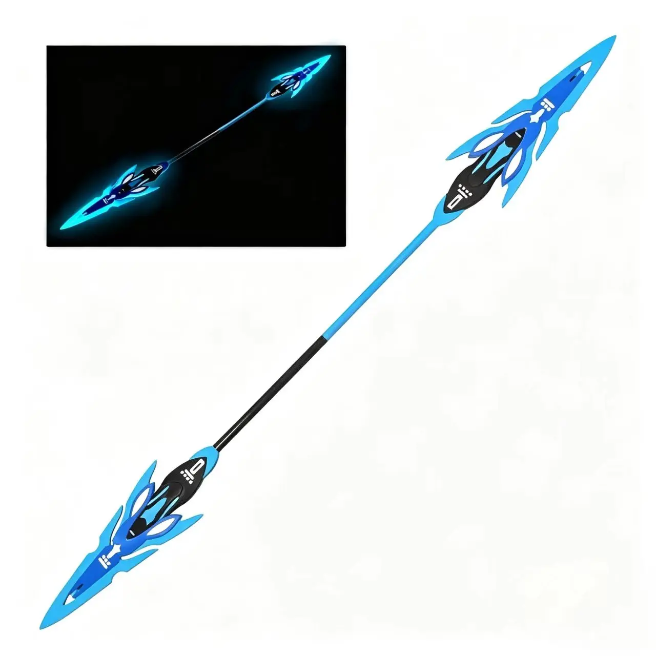 Herrscher of Truth Luminous Spear Prop Game Honkai Impact 3 Cosplay Prop for Halloween Christmas Fancy Party Costume Accessories