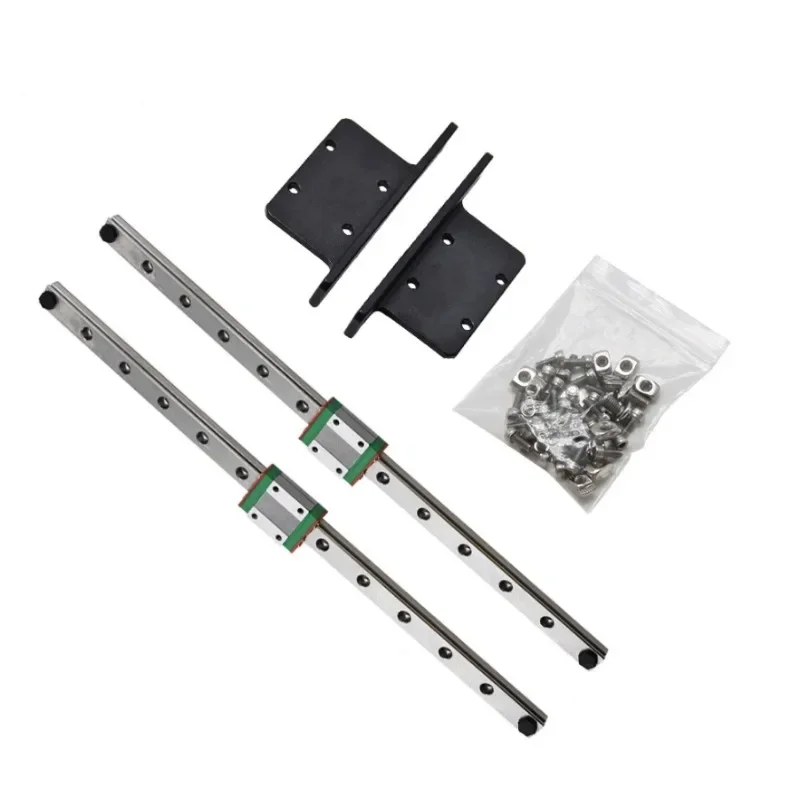 Imagem -06 - Eixo y Linear Rail Kit Guideway Slider Suave Upgrade Mgn12h 300 mm Comprimento Ender3 Ender3 Pro Ender3 v2 Mgn12h Aço Inoxidável do