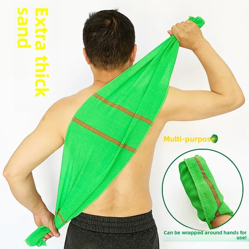 

Мужское особое отшелушивающее полотенце-мочалка Extra-Thi, длинное, прочное, для душа, для путешествий, инструмент для личной гигиены