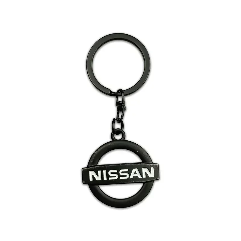 Car Key Buckle Keychain Pendent Keyrings for Nissan Logo Nismo Qashqai J11 J10 X-Trail T31 Kicks Navara Juke Leaf Micra Styling