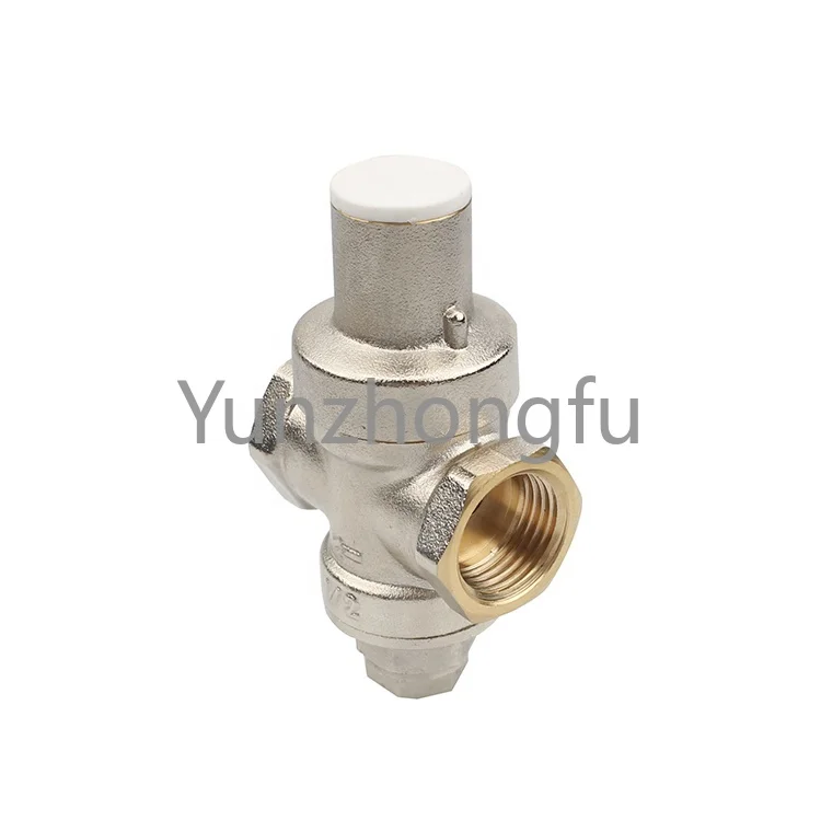 Brass Hydraulic Adjustable Pressure Reducing Regulator Vave BJ44006 for Water Heating System