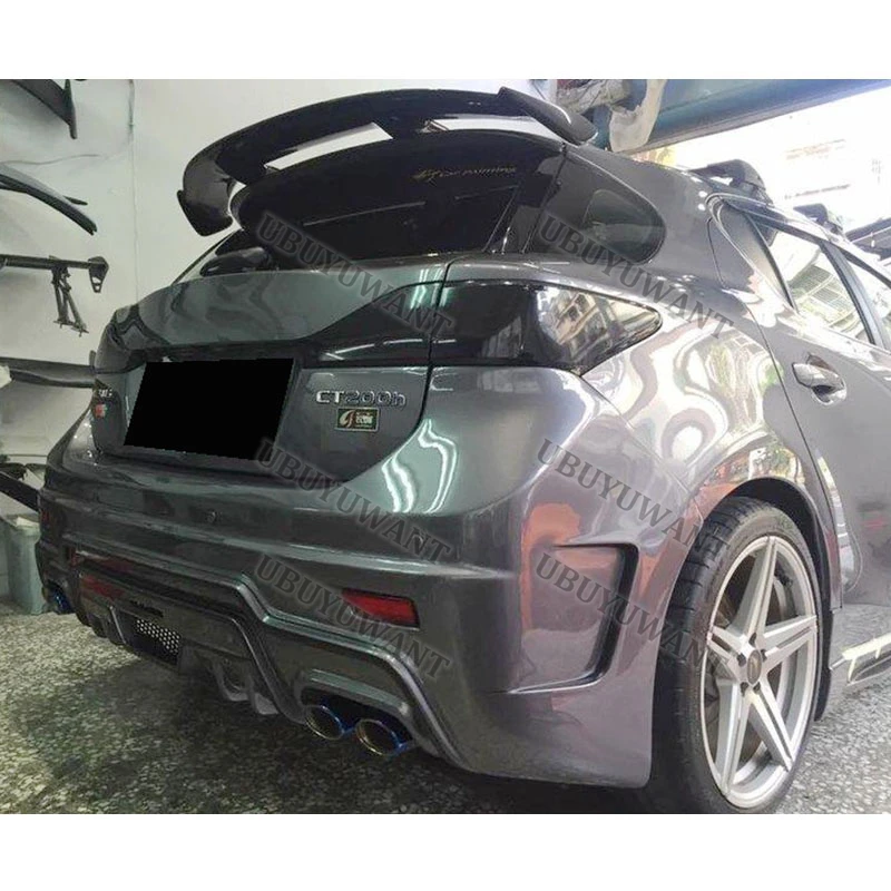 Für Lexus CT200H 2012 2013 2015 2015 ABS Heckklappen-Spoiler Flügel – Detail 11