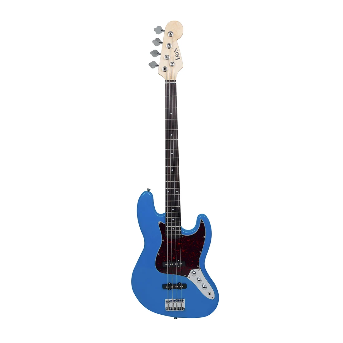 IRIN 4 Strings Blue Electric Bass Guitar A Must Have Plucked Instrument for Modern Music Jazz Bands Electric Bass Guitar