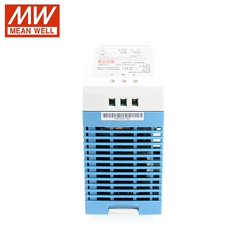 Imagem -04 - Significado Drc100a 13.8v 27.6v 100w Original up Din Rail Industri Keamanan Atau Baterai Systerms Comutação de Alimentação