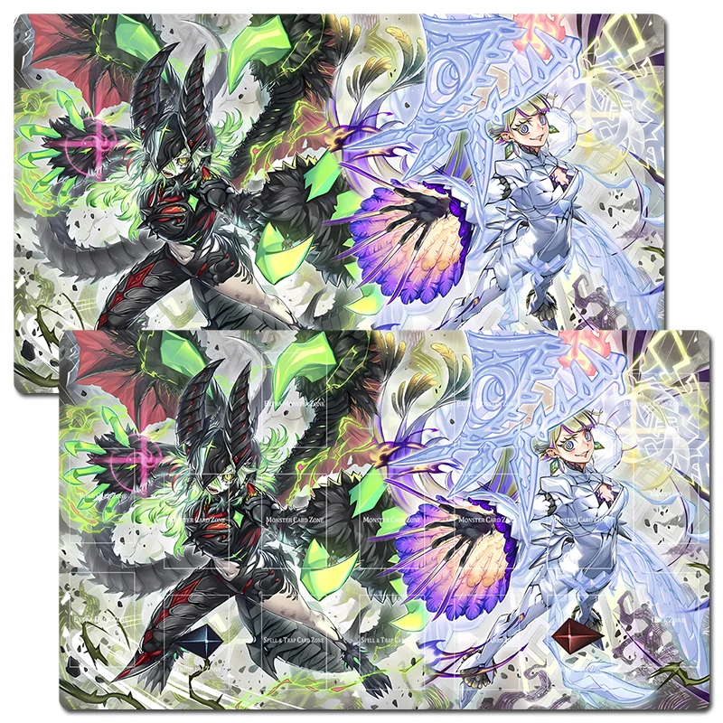 

YuGiOh Diabellstar The Sin Adjudicator TCG CCG Mat Trading Card Game Mat Table Playmat Desk Gaming Play Mat Mouse Pad Mousepad