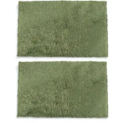 

2Pcs Reptile Carpet Simulation Moss Terrarium Substrate Liner Reptile Habitat Mat Soft Waterproof Heat Preservation Turtle