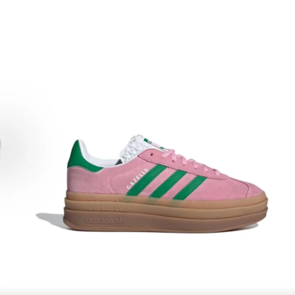 حذاء رياضي Adidas Originals GAZELLE BOLD مريح ومتين للنساء باللون الوردي IE0420