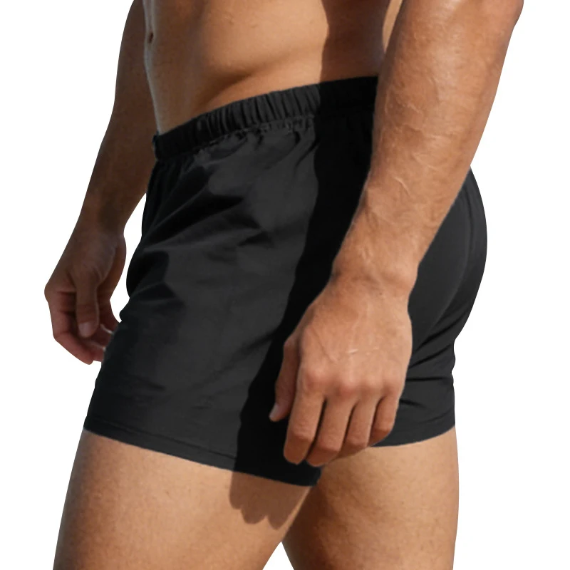 Men's quick-dry 3-point swim trunks, tight stretch, suitable for beach yoga surfing sport