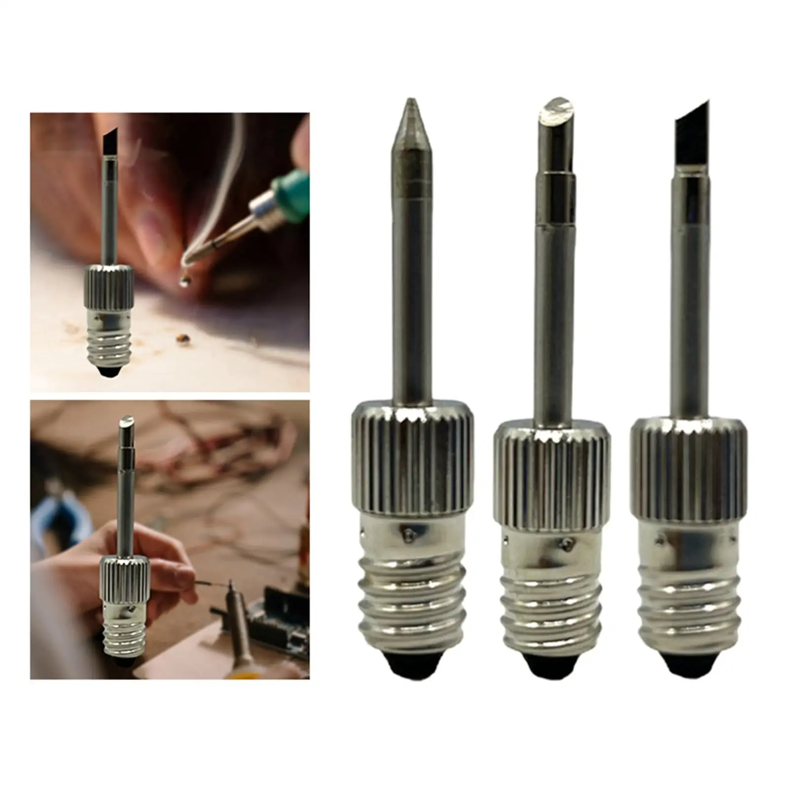 E10 Interface Iron Tip, Durable Battery Removable Sturdy Thread