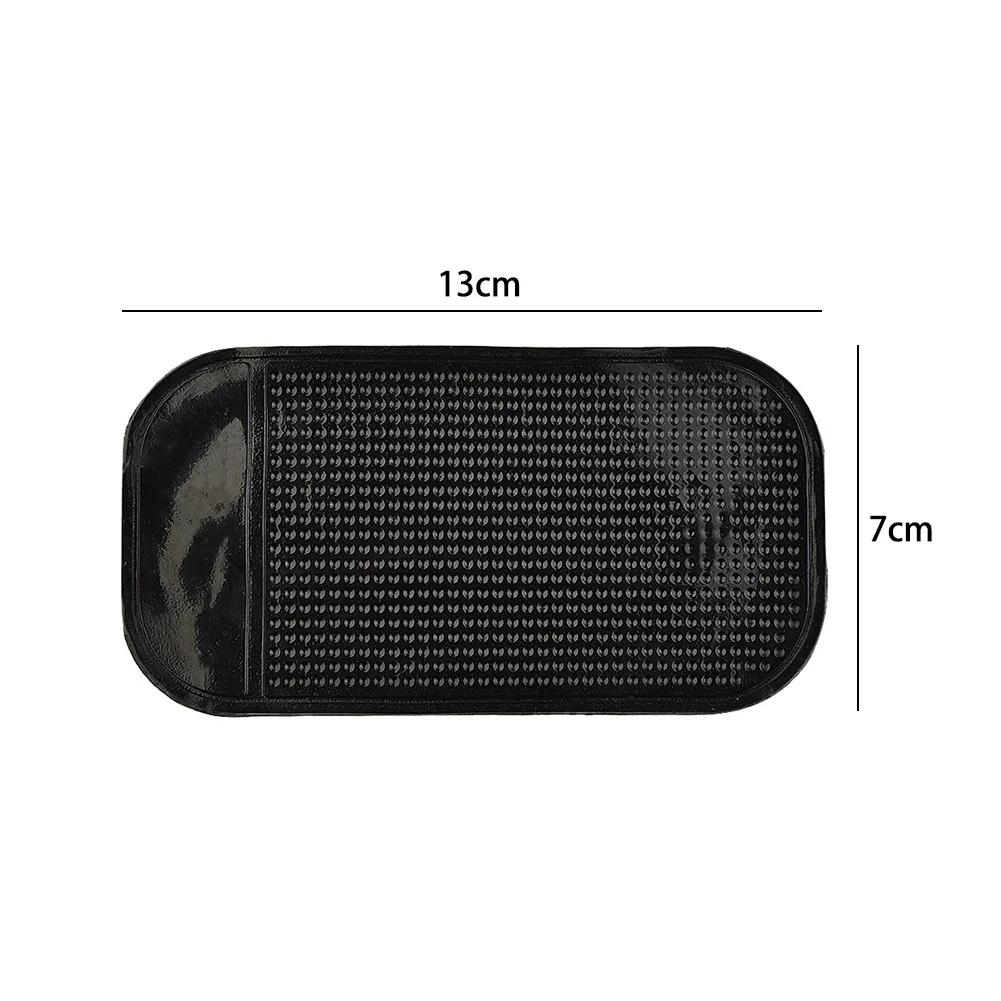 1PCS Black Rubber Skid Pad Anti-Skid Slip Proof Grip Mat For GPS Cell Phone Car Dashboard Holder Pad40x20CM/13x7cm Dash Mat/pad