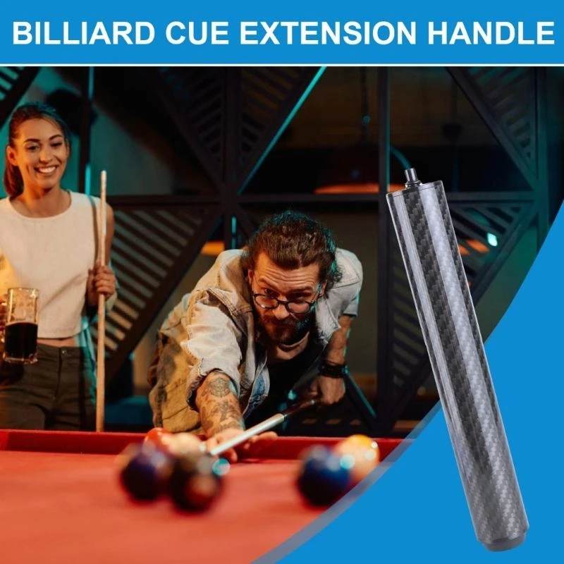G6DE Pool Cue Extension Billiard Shaft for Installation Cue Snooker Lengthener