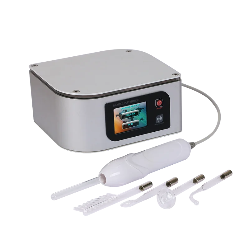 Factory Supply High Frequency Instrument Face Skin Care Waterproof Digital Touch Screen Aluminium Alloy Frame Desktop