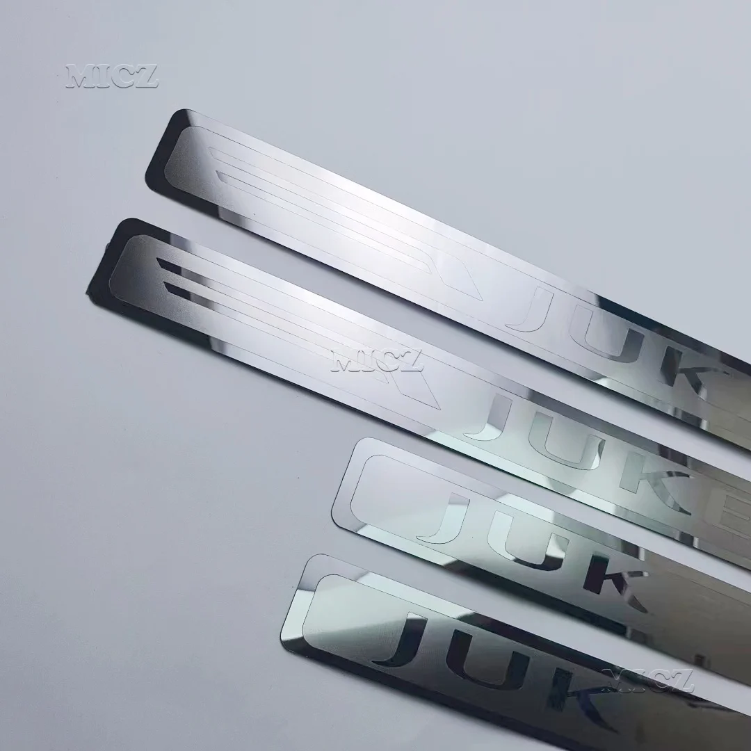 For Nissan JUKE 2010 2011 2012 2013 2014 2015 2016 2017 2018 2019 2020 Door Sill Scuff Plate Guard Pedal Protector Trim