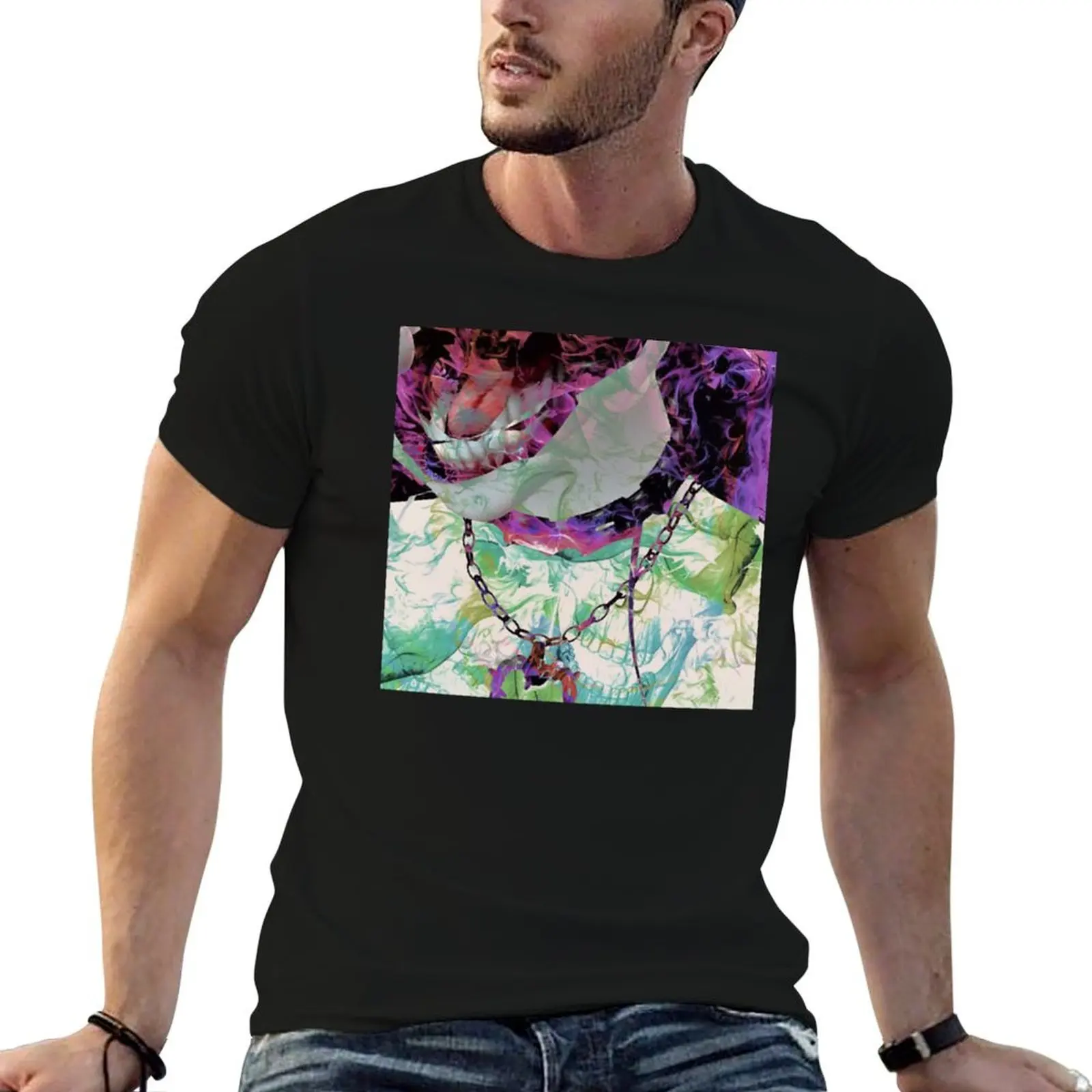 

album Sewerslvt t SEWAGEBIPOLAR graphic shirt shirts t man T-Shirt for cotton cover man