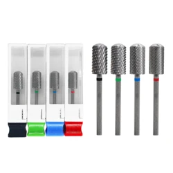 Efrat Urieli linux 6.6 Original Large Barrel Round Smooth top steel Carbide nail drill bits OEM Customized long shank