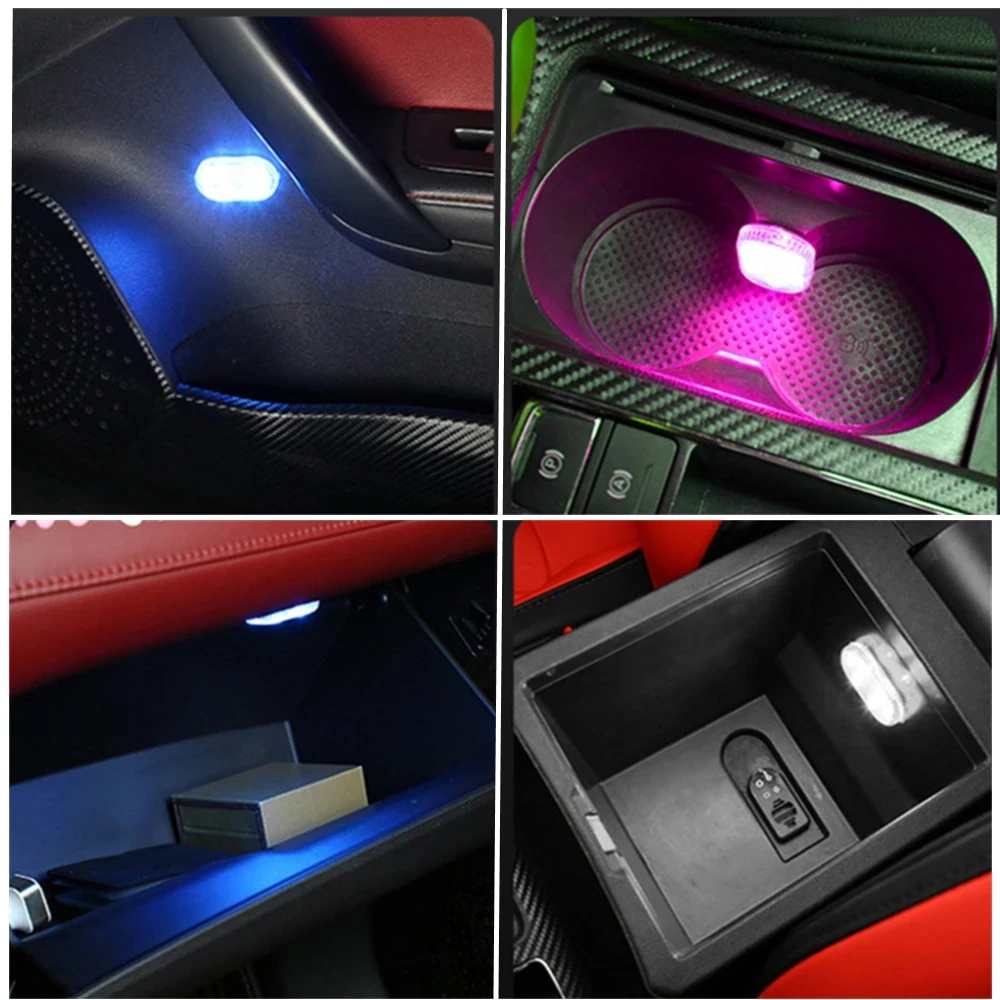 2024 Touch Sensor USB LED Interior light LED Lamp Car Ceiling Lamp Reading Light Car Decorations Roof Interior Lighting