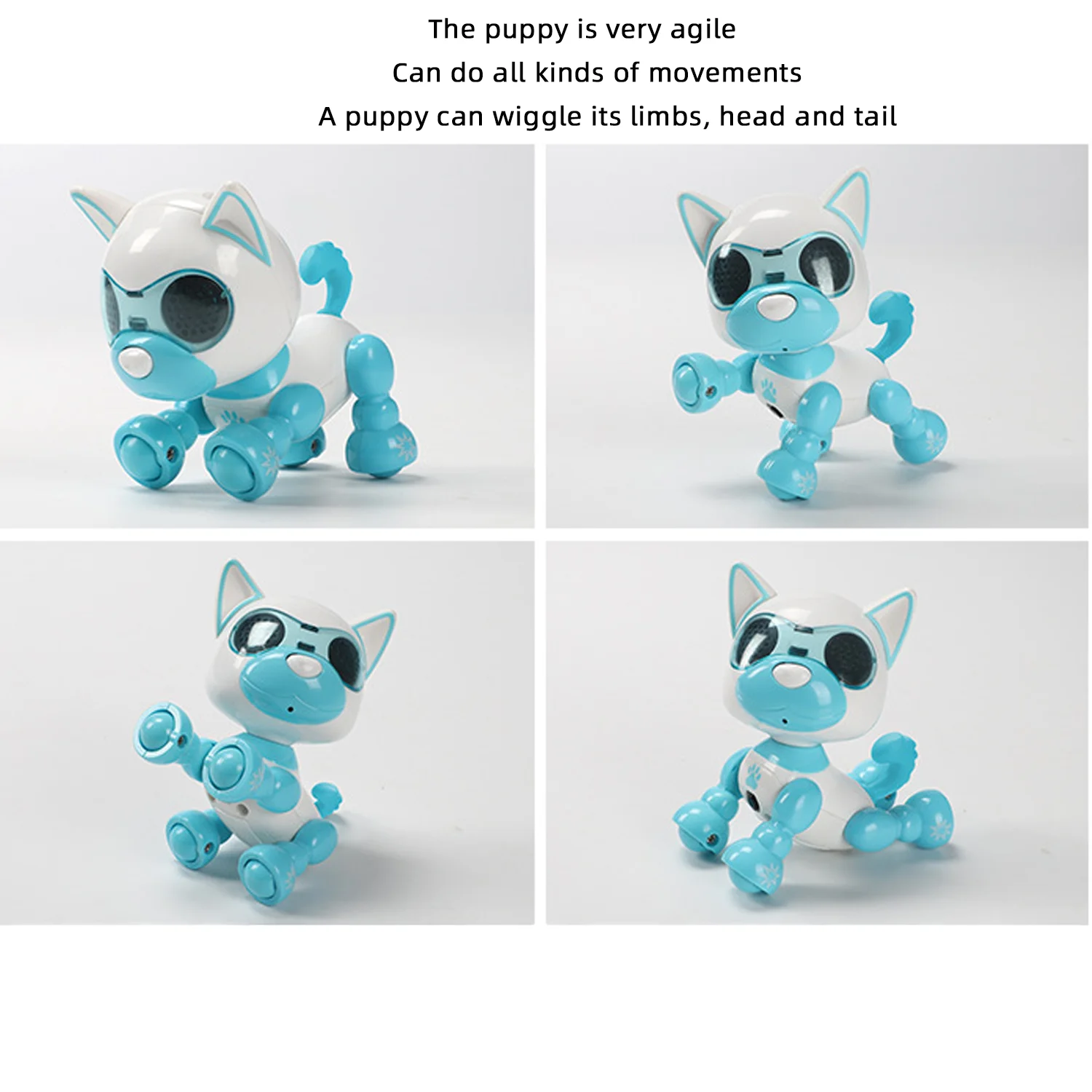 Intelligent machine dog, children\'s intelligent pet dog, induction touch electric toy dog, intelligent electronic pet
