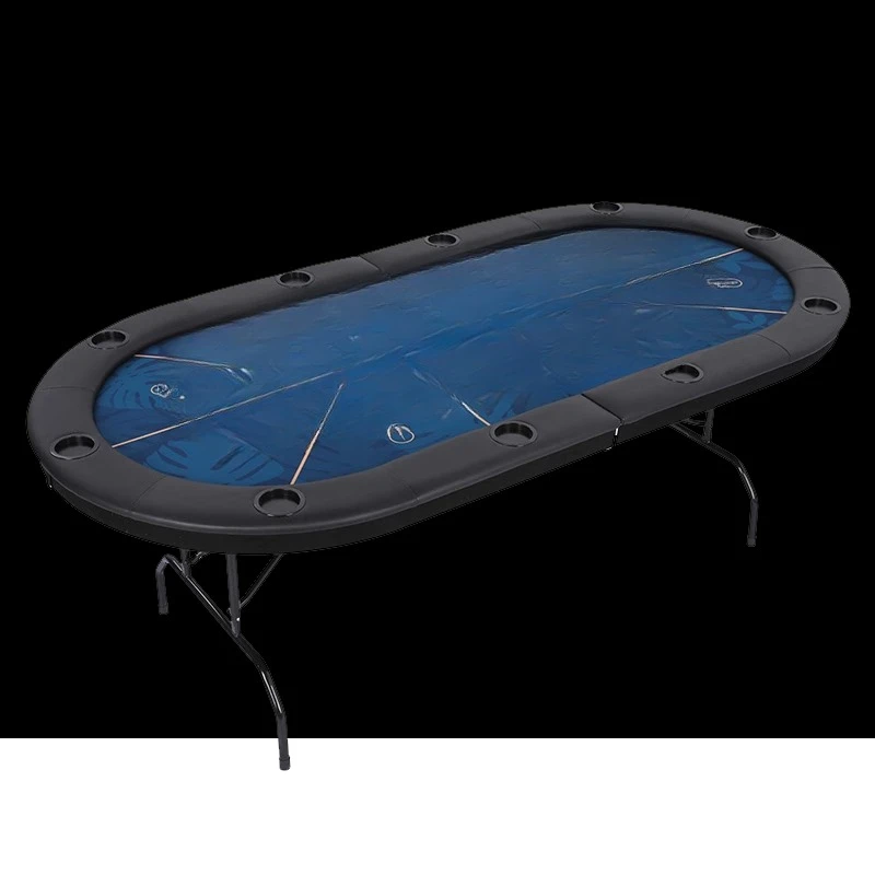 Game Continental Tables Fold in Half Tabletop Folding Iron Feet