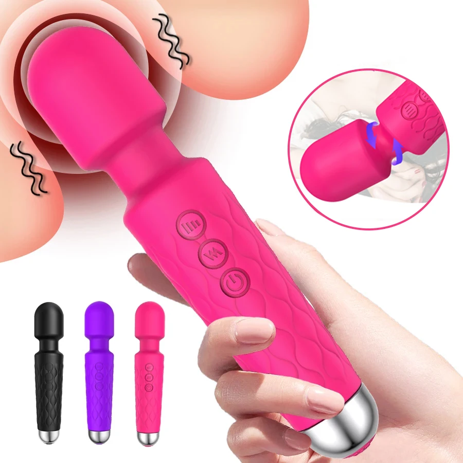 20 Speed Vibrator Sex Toys for Woman Dildo Magic Wand Anal Clitoris Stimulator Wireless Vibrator Female Masturbator Sexy Toys 18