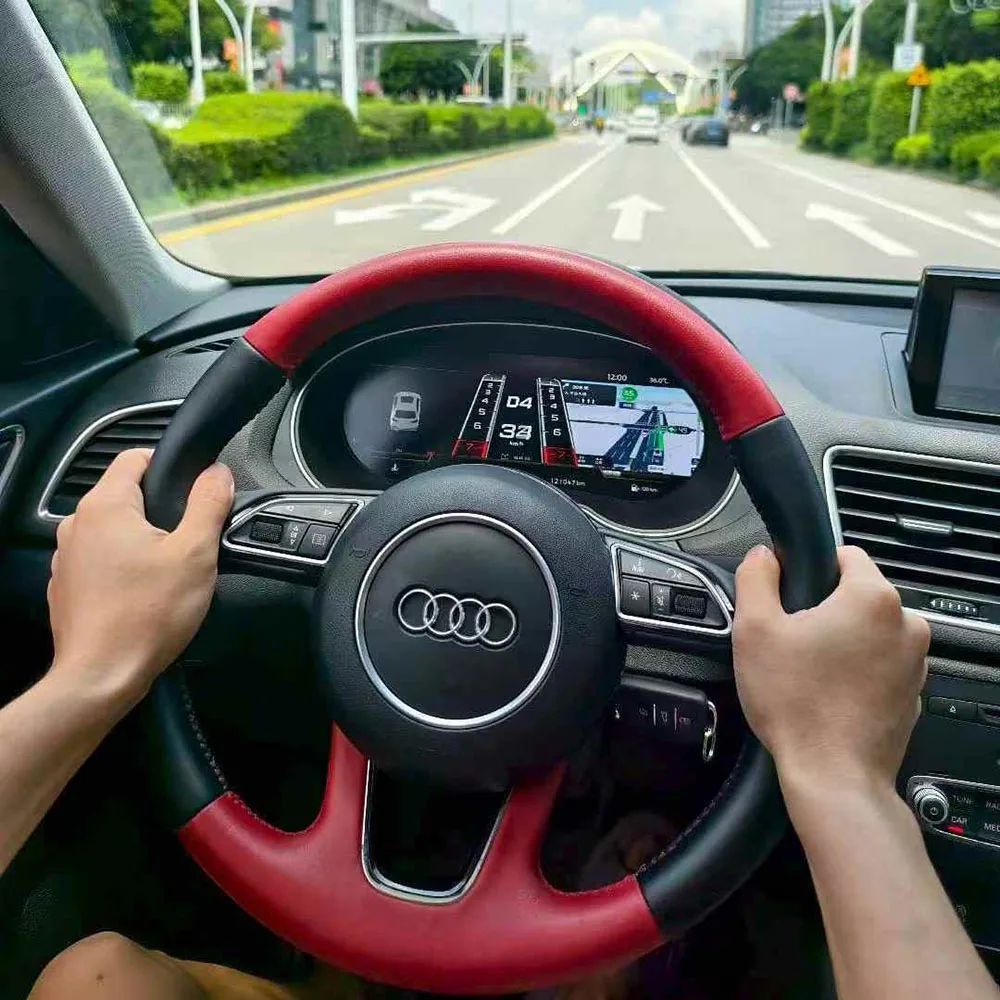 New Smart Dashboard Instrument Q3 2013-2018 Dynamic Display Speedmeters Digital Cluster Upgrade Car LCD