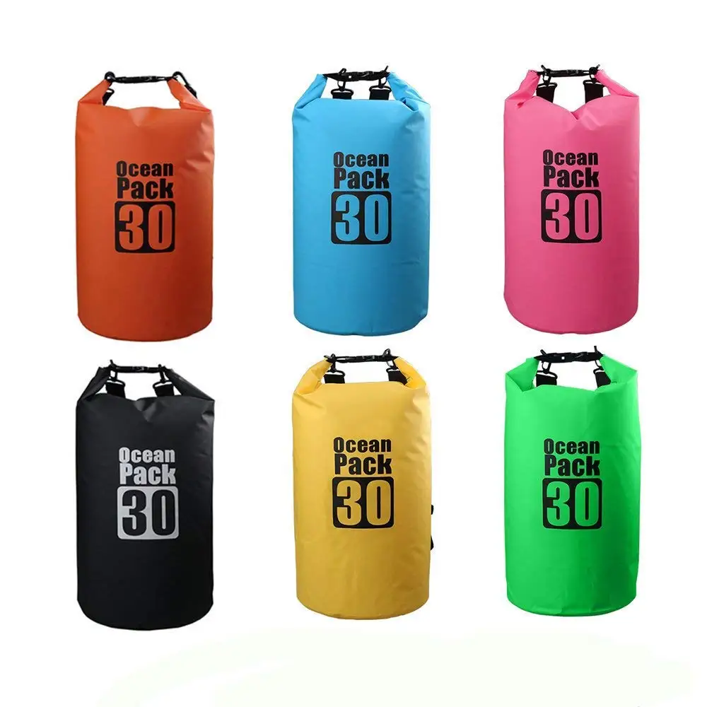 Waterproof Dry Bag  Roll Top Sack Keeps Gear Dry for Kayaking, Rafting, Boating, Swimming, Camping, Hiking, Beach, Fishing