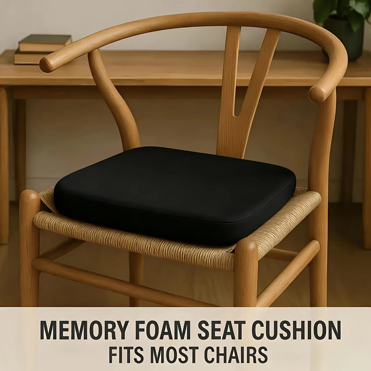 Four Seasons Universal Sponge Cushion Thickened Height Increasing Office Sedentary Meal Chair Student Stool Mat Home Use Seat