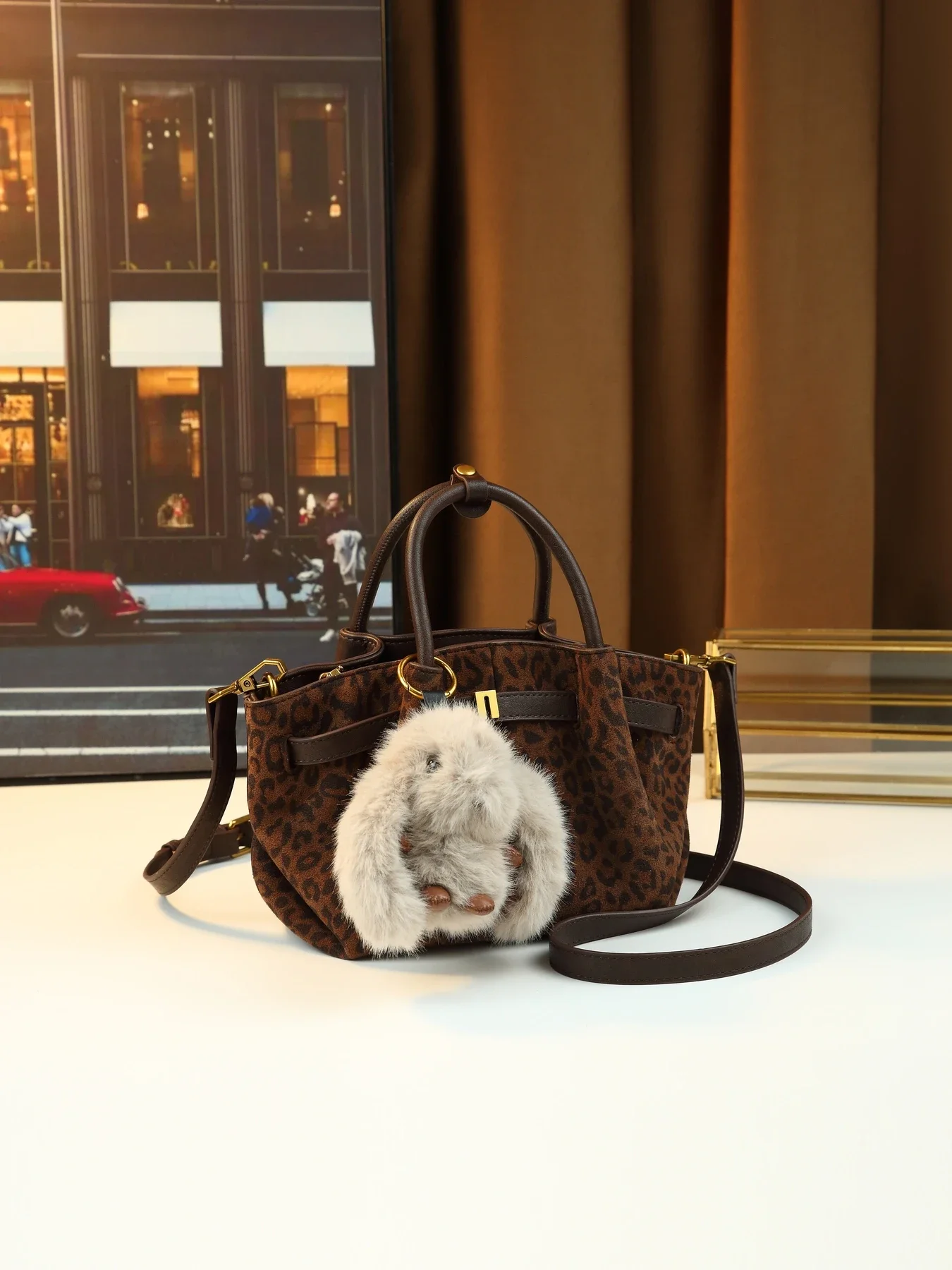 Премиальная осенне-зимняя сумка для пельменей в стиле ретро, модная женская сумка для рук