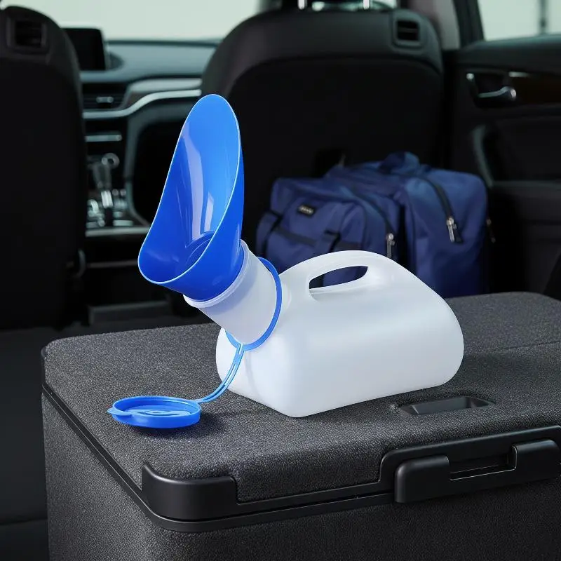 Portable Travel Urinal For Men Women Large Capacity Leak Proof Sanitary Bottle For Camping RV Hiking Outdoor Emergency Supplies