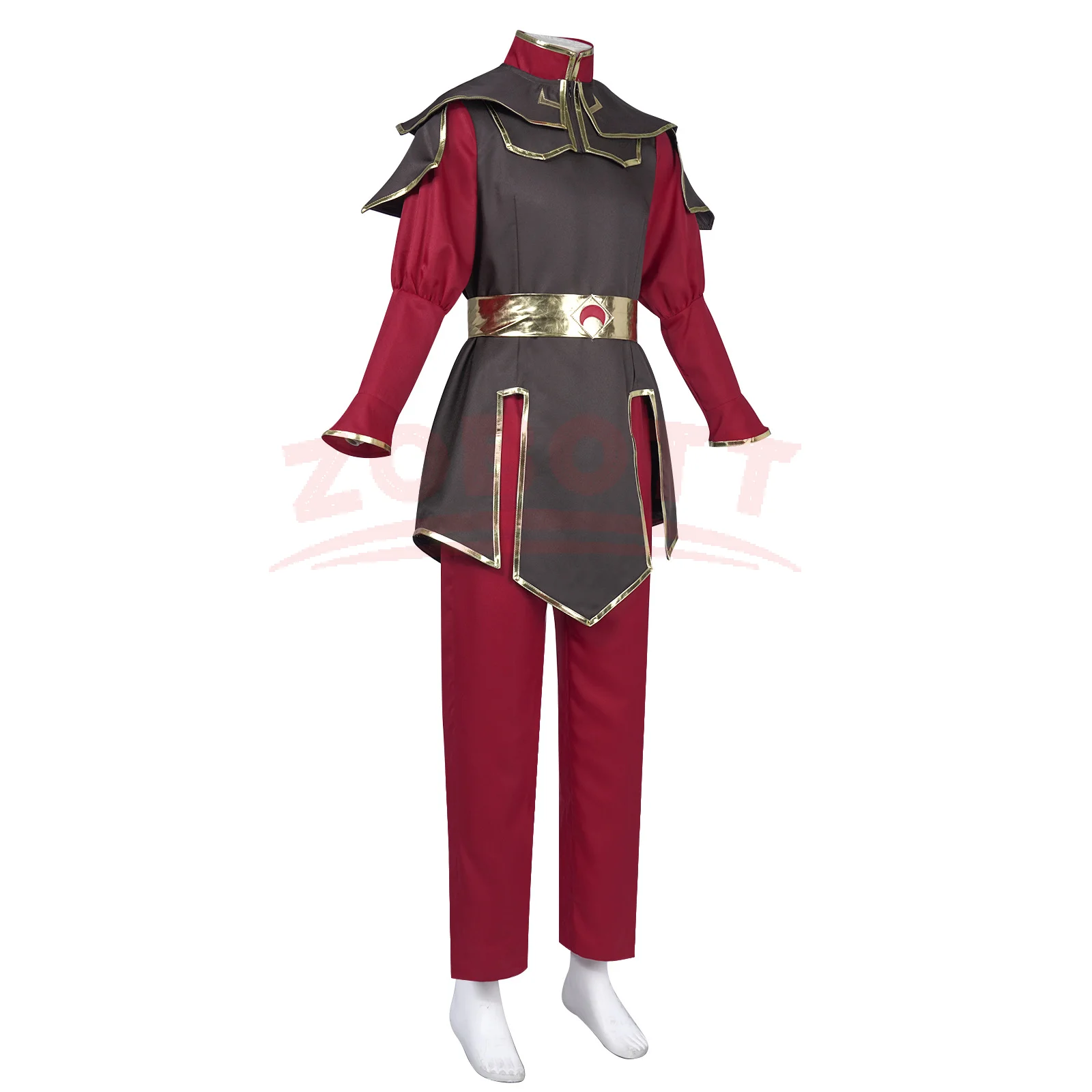 Anime Avatar Cosplay The Last Airbender Azula Cosplay Sets Cosplay Costume Halloween Cosplay Clothings with Suit - view 3