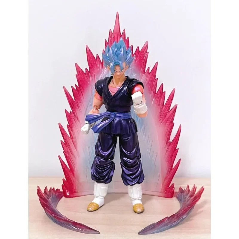 Demoniacal Fit Super Saiyan Vegito Action Figure Model Toys Anime Dragon Ball S.H.Figuarts Vegito Head Accessories Package Gift