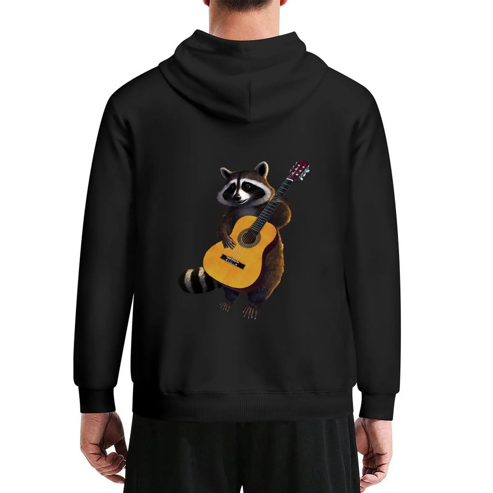 

Cute Raccoon Playing Guitar Raccoon playing guitar gif Raccoon Hoodie autumn clothes men clothing hoodie graphic