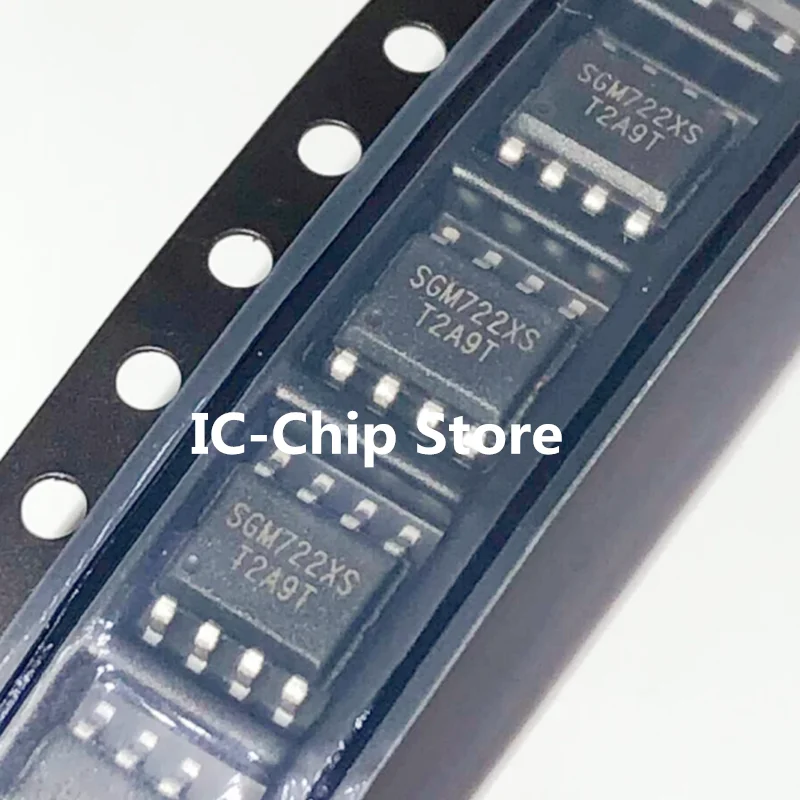 20 قطعة ~ 500 قطعة/الوحدة SGM722XS SGM722XS/TR SOP8 جديد الأصلي