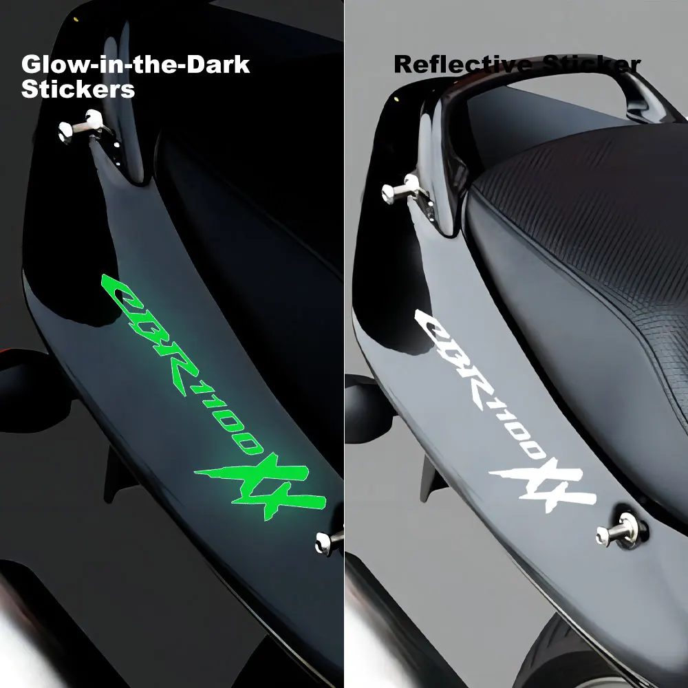 Motorcycle Glow Stickers Reflective Decal Waterproof CBR1100XX Super Blackbird for Honda CBR 1100XX 1100 XX Accessories