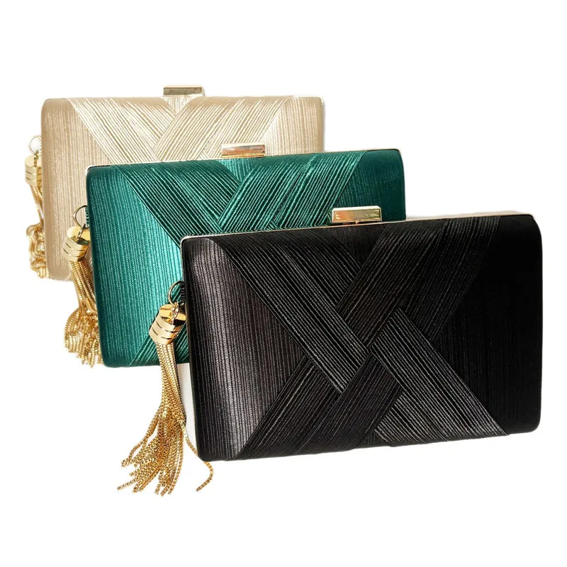 

2025 new banquet bag, evening dress bag, European beauty bag, chain bag, formal dress, wedding bag, hand-held bag