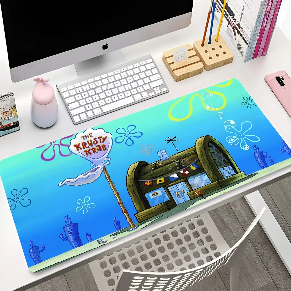 

1pc HOT Sponge Baby Bikini Bottom! Mouse Pad Desk Mat With Pad Gaming Accessories Prime Gaming XXL Keyboard Pad Padding Mat