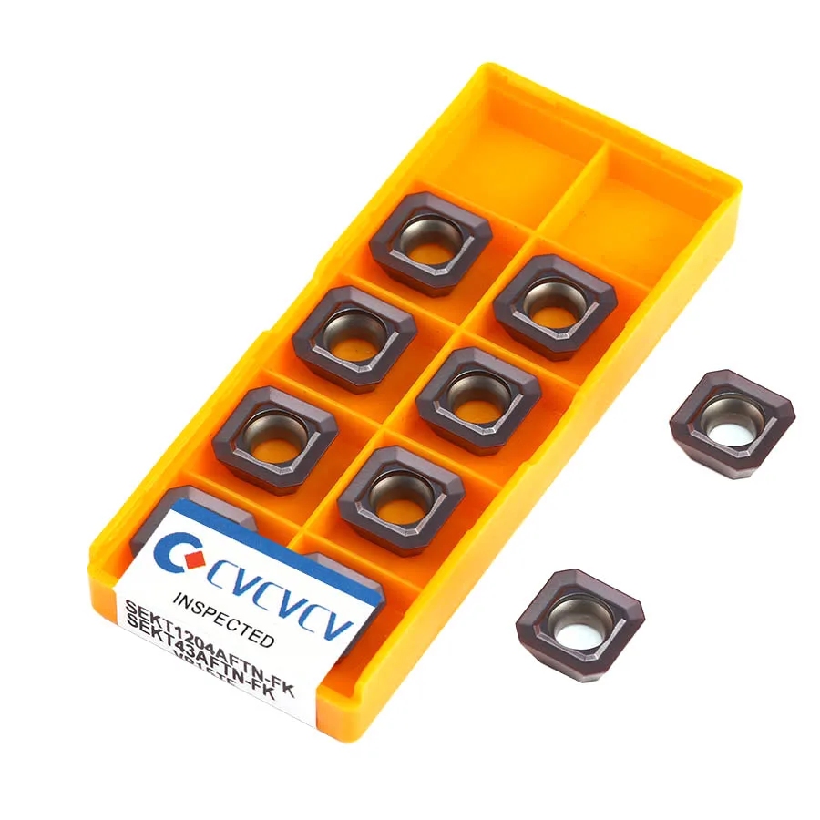 100% originale SEKT1204AFTN-FK VP15TF US735 UE6020 tornio in metallo duro di alta qualità inserto utensile tornio CNC SEKT1204AFTN-FK