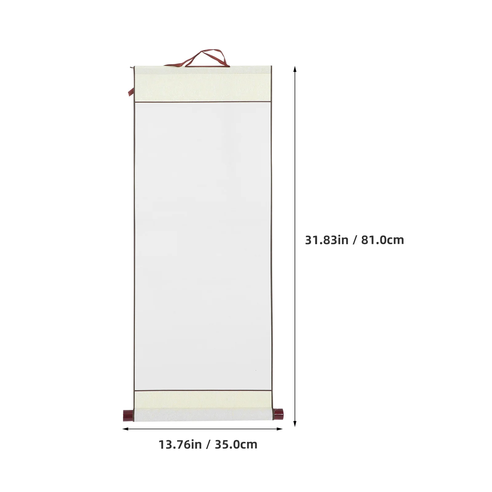 3pcs Blank Scroll Paper For Chinese Calligraphy Painting Xuan Paper Multi-Function Hanging Art Wall Scroll Drawing Supply