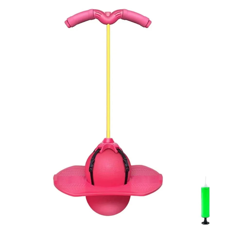 Exercise Equipment Long Height Bouncing Ball Explosion-proof Frog Jump Balance Elastic Ball Sport Board Training